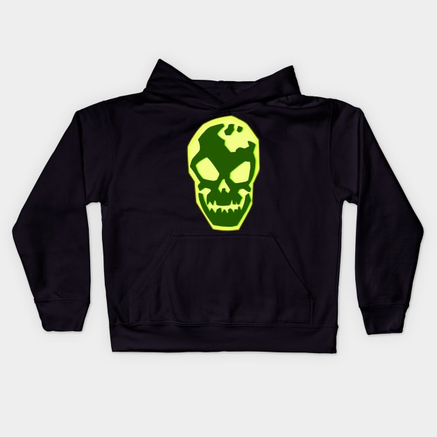 Nuclear Skull Kids Hoodie by ZPat Designs